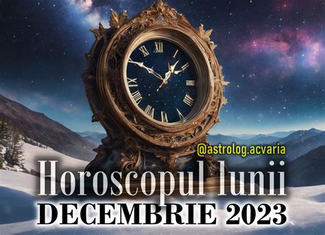 horoscop acvaria 13 decembrie 2023